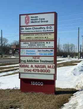 Precision Psychiatry Woodhaven sign